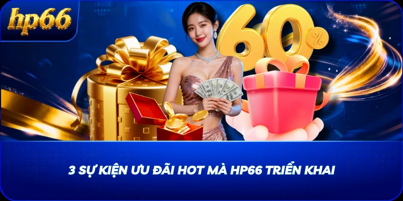 3 sự kiện ưu đãi hot mà HP66 triển khai